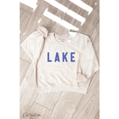 LAKE CROPPED VINTAGE SWEATSHIRT